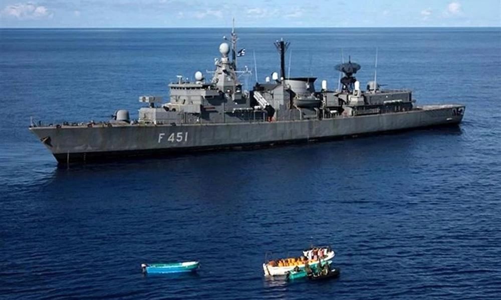 Κατάρρευση των fake news της τουρκικής προπαγάνδας: Η φρεγάτα Λήμνος στην άσκηση με τους Γάλλους